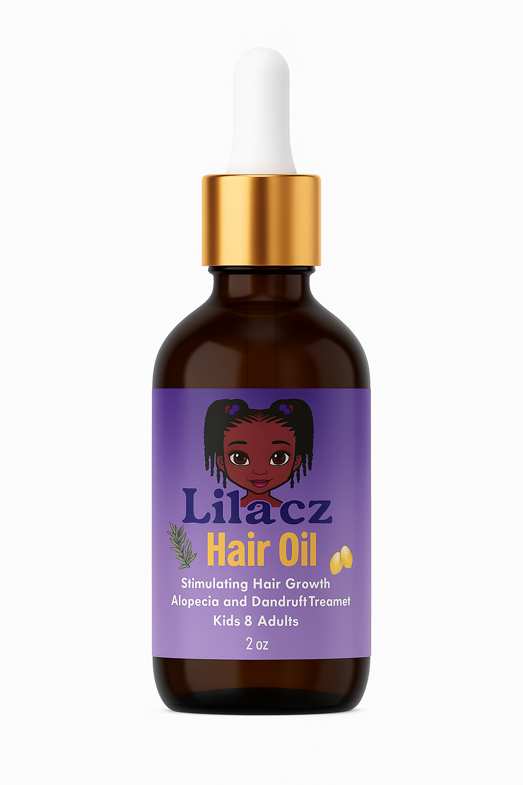 Lilaczbloom bloom Neem and Rosemary hair growth oil